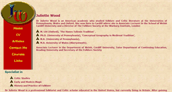 Desktop Screenshot of juliettewood.com